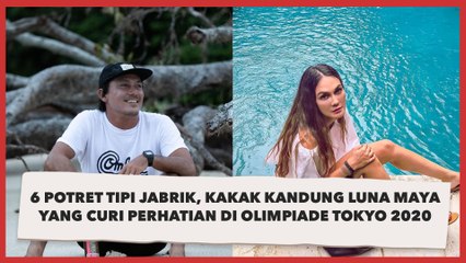 6 Potret Tipi Jabrik, Kakak Kandung Luna Maya yang Curi Perhatian di Olimpiade Tokyo 2020