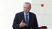 Erdoğan: THK'nın elinde buralarda rahatlıkla kullanılabilecek uçak falan yok