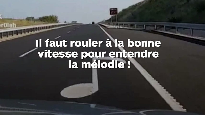 L Autoroute Cree De La Musique Lorsqu On Roule Dessus A La Bonne Vitesse Video Dailymotion