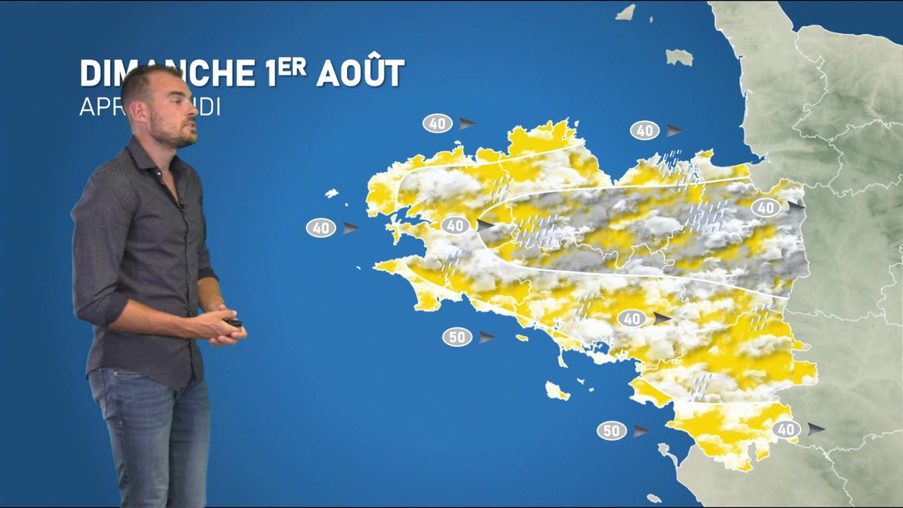 Bulletin météo pour le dimanche 1er août 2021