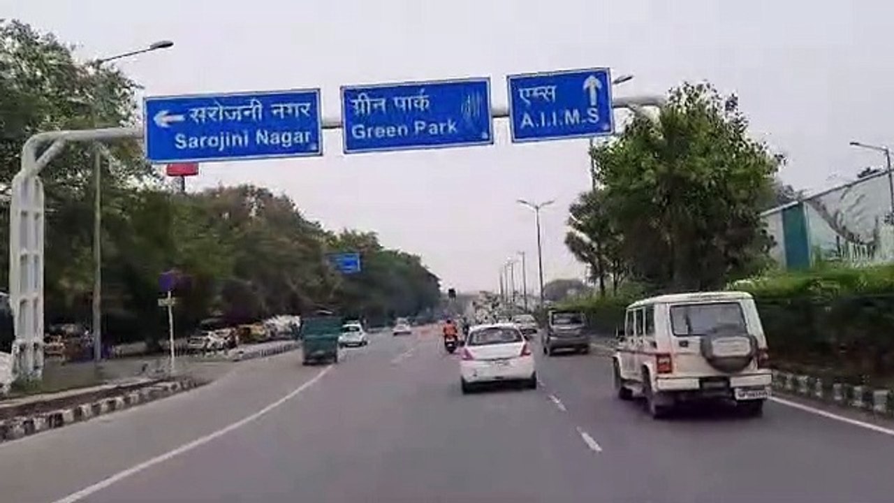 Delhi road traveling part -19