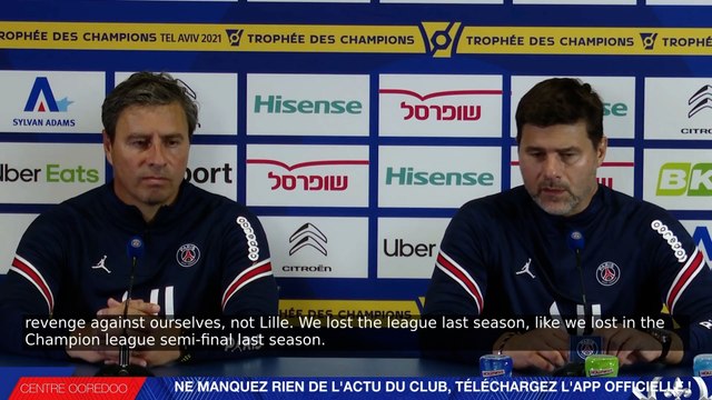 Mauricio Pochettino évoque l'état physique de ses joueurs cadres