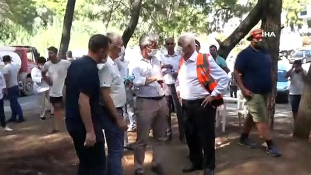 - Marmaris Belediyesi yangına karşı seferber oldu