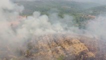 Kocaeli Büyükşehir itfaiyesinden Manavgat'taki orman yangınını söndürme çalışmalarına destek