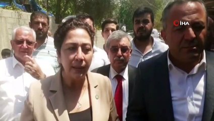 Yangın mağduru vatandaş İyi Partili Önşen'i yanan evine almadı