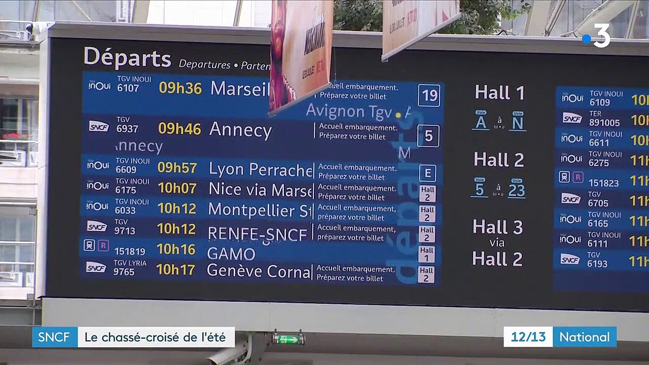 Trains : un chassé-croisé avant la mise en place du pass sanitaire