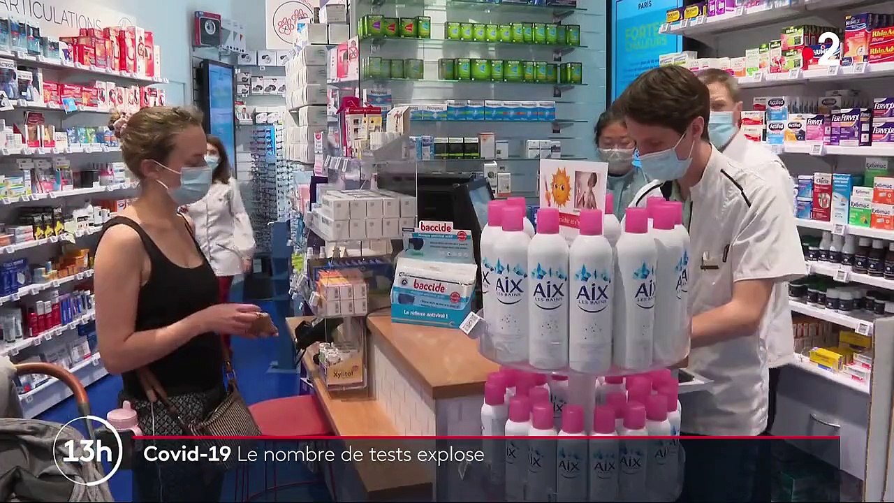 Covid-19 : explosion du nombre de tests PCR