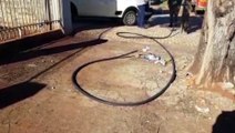 Novo furto de fiação de telefonia: Ladrões danificam estrutura e levam diversos cabos de cobre