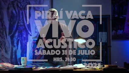 Piraí Vaca en concierto en Unitel.bo