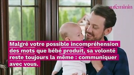 Premier mot : à quel âge bébé commence à parler ?