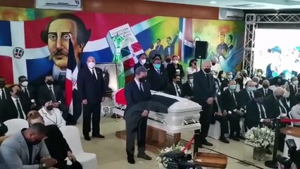 Fuerza del Pueblo despide con merengue a Johnny Ventura