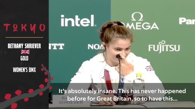 'We've made history today' - Team GB BMX medallists Shriever, Whyte