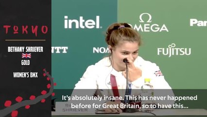 'We've made history today' - Team GB BMX medallists Shriever, Whyte