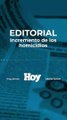 Editorial HOY: Incremento de los homicidios