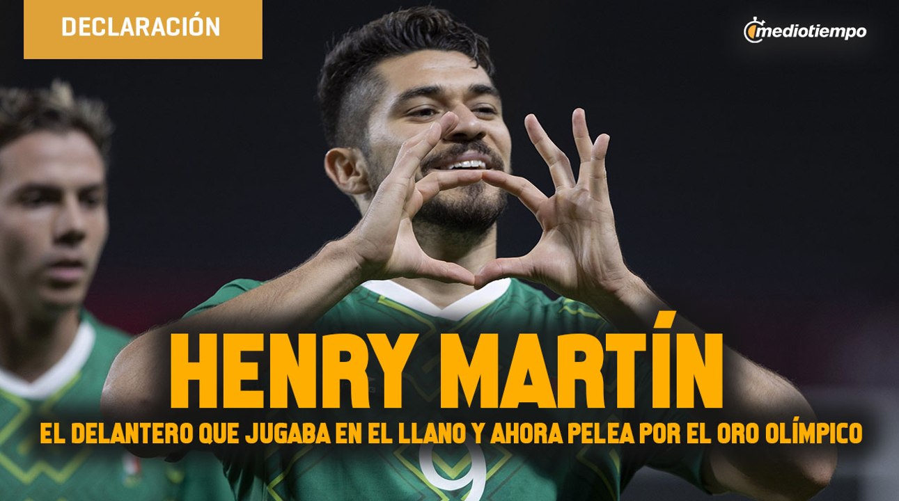 Henry Martín, el delantero que jugaba en el llano y ahora pelea por el oro Olímpico
