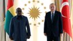 Cumhurbaşkanı Erdoğan, Gine Bissau Cumhurbaşkanı Cissoko Embalo'yu kabul etti