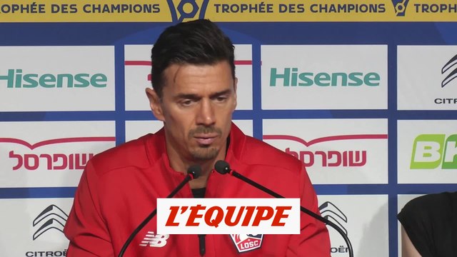 Fonte : «M. Gourvennec est quelqu'un d'intelligent» - Foot - Trophée des Champions - Lille