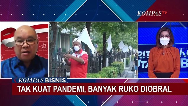 Kios-kios Tanah Abang Diobral dengan Harga Murah