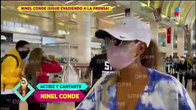 Ninel Conde huye nuevamente de la prensa al ser cuestionada sobre pleitos legales