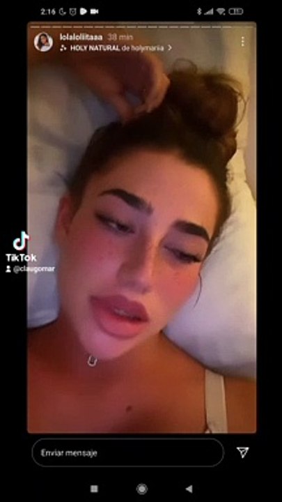 Han suplantado la  identidad de la TikToker Lola Lolita en Twitter. La influencer contesta así