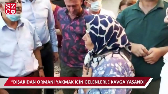 Yangında evleri yanan vatandaşlar: Arazözler evimize su sıkmadı, biz vatan haini miyiz?