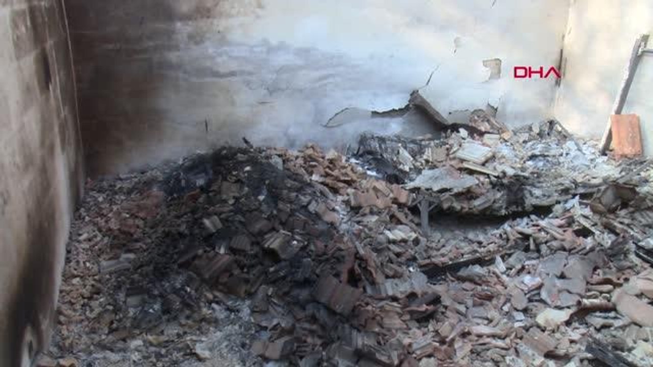 EVİ KÜLE DÖNEN KADIN: CANIMIZI ZOR KURTARDIK