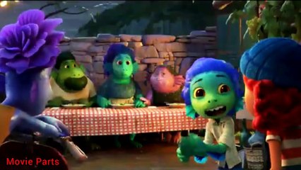 Luca + World's Most Children Favourite Bike Driving Movie Part + 2021 + Movie Parts