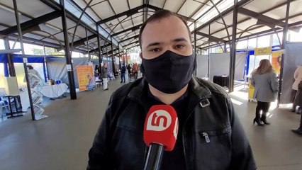 No Feirão de Emprego, Lucas Salvalaggio (Senac) fala com  o TNOnline