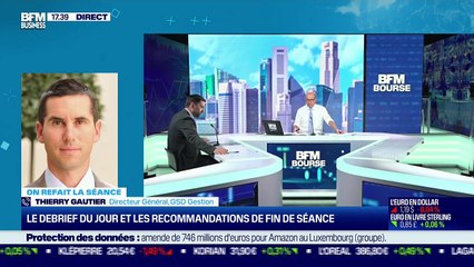 Le débrief du jour et les recommandations de fin de séance - 30/07