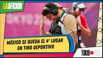 Jorge Orozco quedo cerca del podio en tiro deportivo