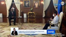 Pagkansela sa PH–US Visiting Forces Agreement, opisyal nang binawi ng Pangulo | Saksi