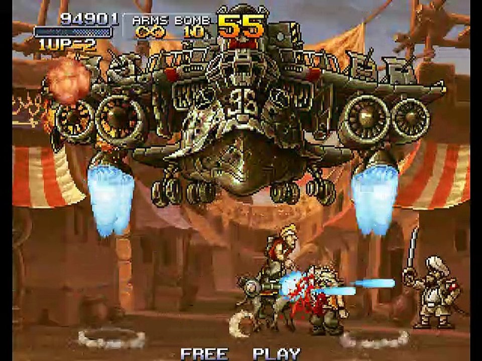 Metal Slug Anthology online multiplayer - ps2