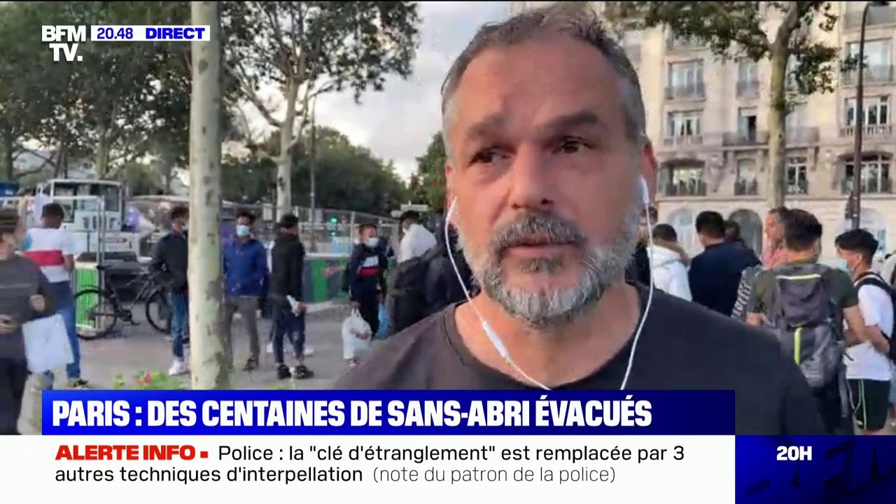 Migrants évacués place des Vosges à Paris: le co-fondateur d'Utopia 56 estime que "l'État est défaillant"
