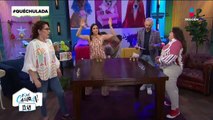 ¡Mariana H arrasa con las canciones en el juego de los shots!