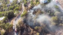 Son dakika: Gazipaşa ilçesinde çıkan yangında 6 dönüm alan zarar gördü