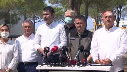 Son dakika haberi! Bakan Kurum: "Çok büyük bir travma var. Vatandaşlarımız yangından ciddi anlamda etkilendiler"