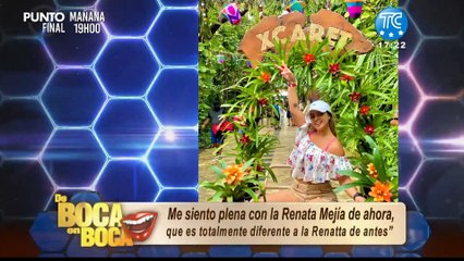 Renata Mejía reaparece y habla por qué se alejó de la farándula