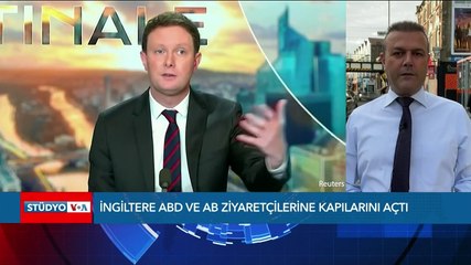 İngiltere ABD ve AB'den Gelen Ziyaretçilere Kapılarını Açtı
