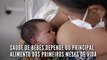 Semana do aleitamento materno reforça a conscientização sobre a amamentação