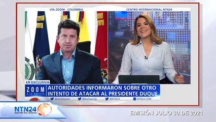 Ministro de Defensa de Colombia en Zoom a la Noticia
