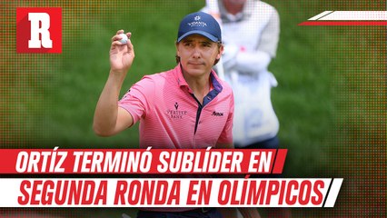 Carlos Ortiz terminó la segunda ronda de golf cómo sublíder