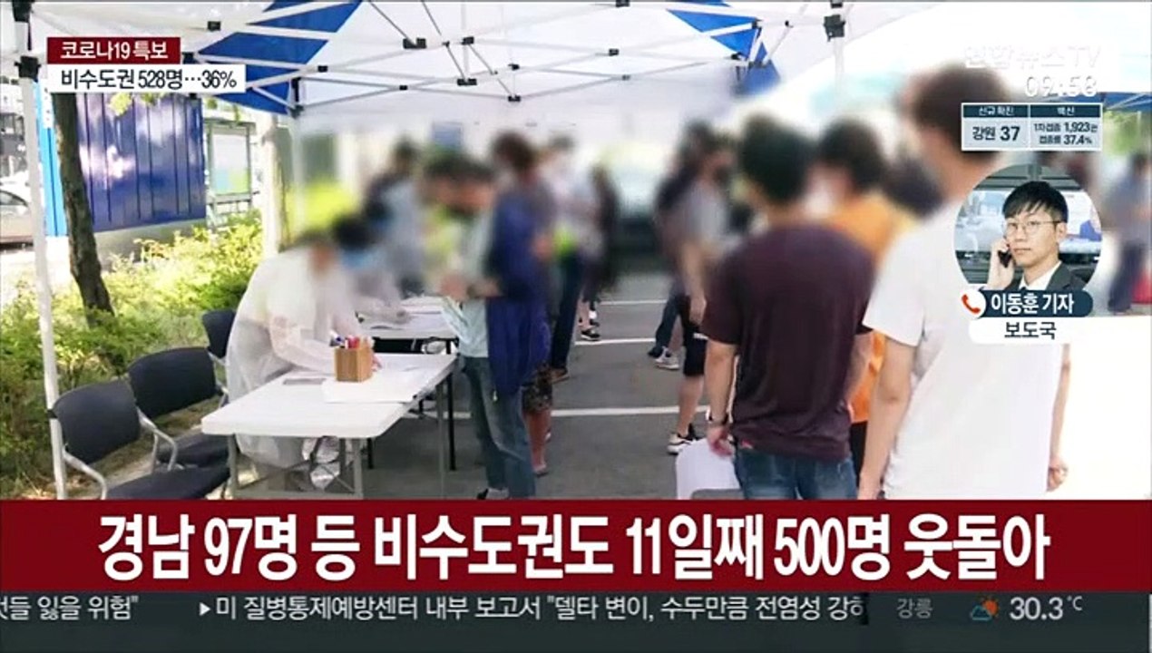 신규 확진 1,539명…위중증 191일 만에 최대