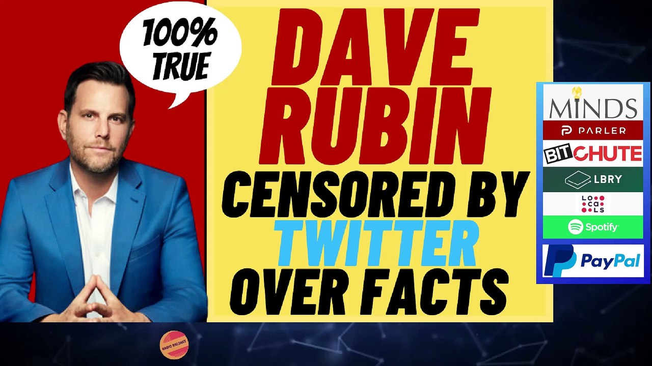 DAVE RUBIN SUSPENDED On Twitter For Stating Facts