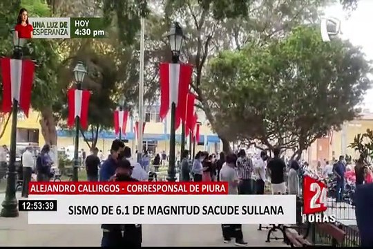 Múltiples daños materiales dejó sismo de 6.1 en la región Piura