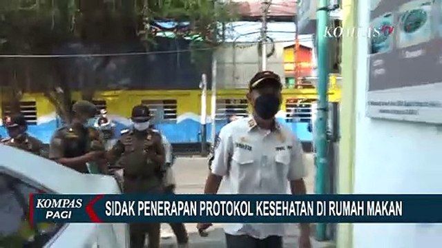 Sidak PPKM di Warung Makan Terpantau Tertib Sesuai Aturan