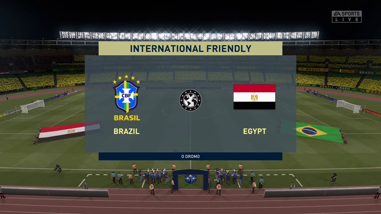 Brazil vs Egypt || Tokyo 2020 Olympics - 31st July 2021 || Fifa 21