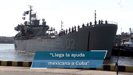 Llegan a Cuba donaciones de alimentos y medicinas de México y Bolivia