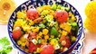 Summer Salads 2 Ways by Slice & Dice __ Corn Mango & Watermelon Salad __ Spring Mix Salad