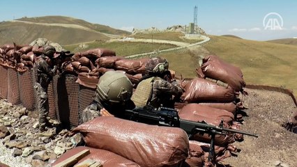 Özel Harekat İran sınırında nöbette