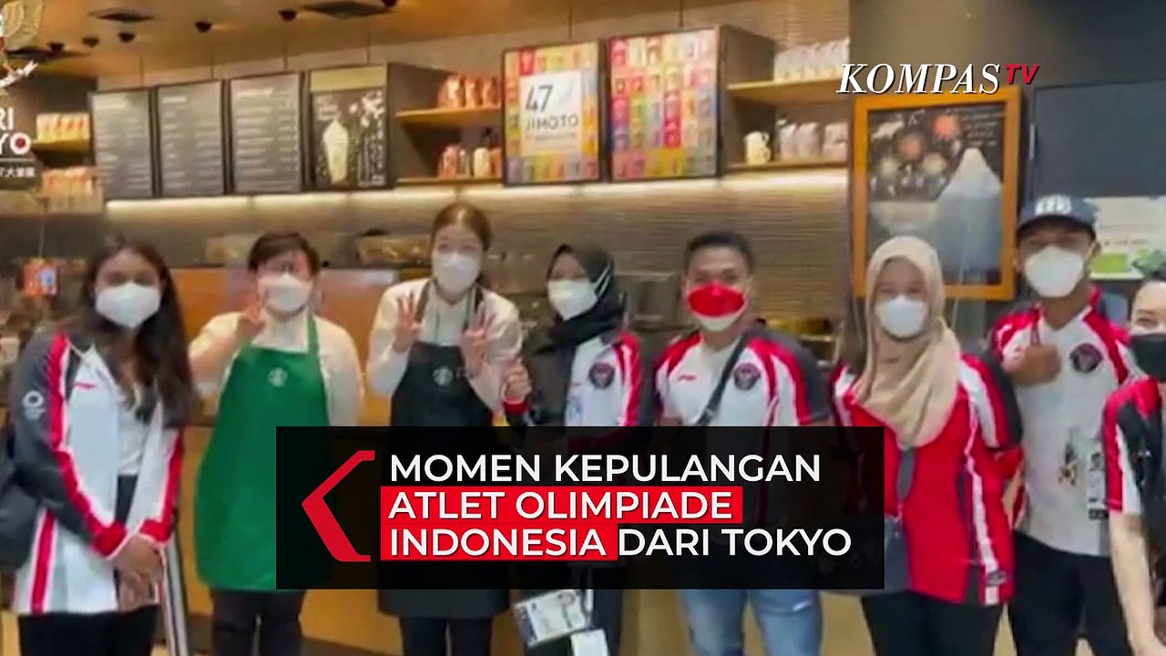Momen Kepulangan 7 Atlet Indonesia Setelah Berlaga di Olimpiade Tokyo